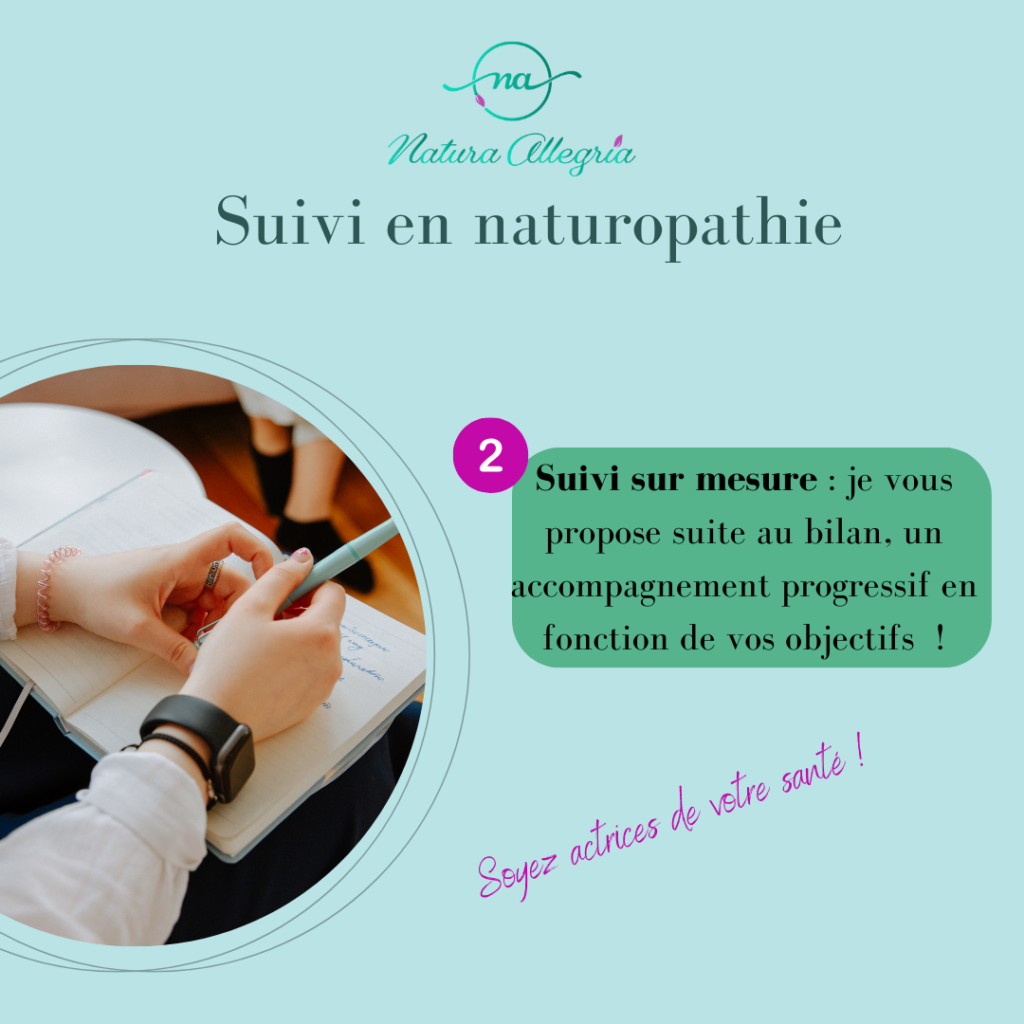 Le suivi en naturopathie peut aussi être complètement sur-mesure.